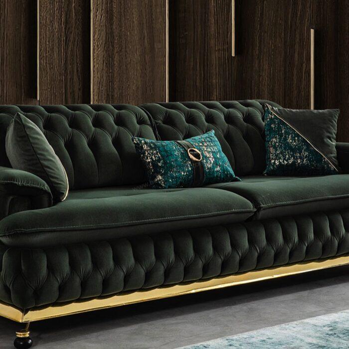 Olimpos 3 Seater Sofa Bed - Image 9