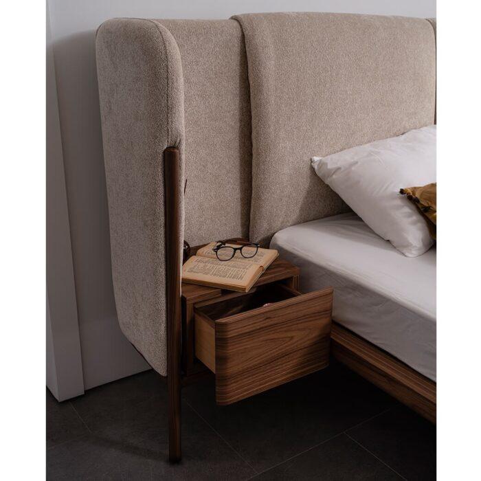 Eliza Natural Walnut Wood  With Metal Dining Room Set - Image 29