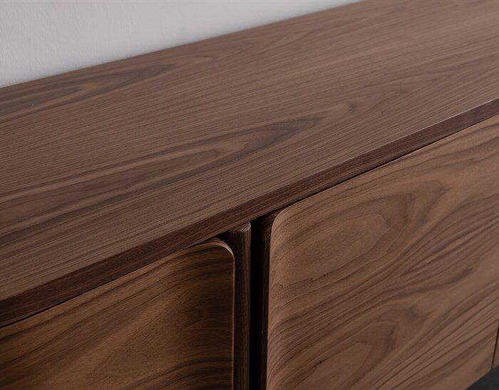 Eliza Natural Walnut Wood  With Metal Dining Room Set - Image 11