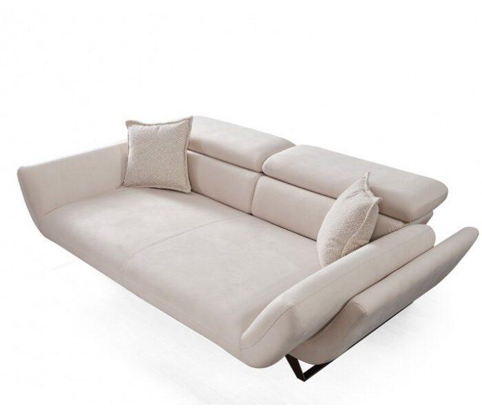Stain Proof Bugatti Luxury Living Room Sofa Set - Image 11