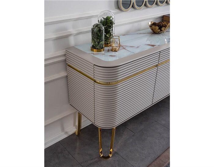 Licia Gucci Sidboard / Console Table With Mirror - Image 3