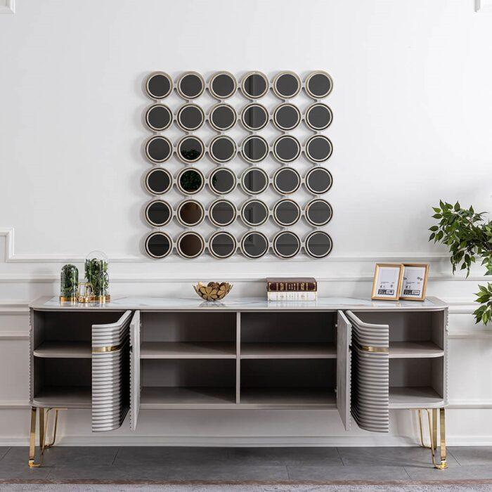 Licia Gucci Sidboard / Console Table With Mirror - Image 8