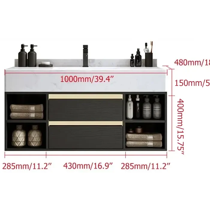 Danby Floating Bathroom Vanity - Image 3