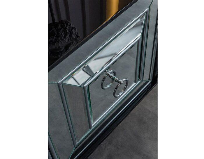 Yasmin Chrome Dining Room Set - Image 12