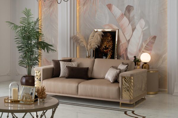 Zari Luxury Collection Living Room Sofa Sofa Set - Image 12