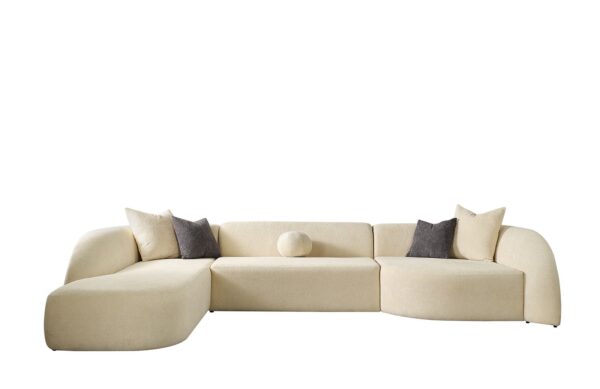 New Modern Sierra Corner Sofa Set Blue - Image 12